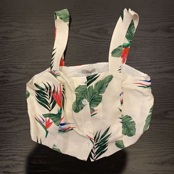 Rails Winnie Linen-Blend Tank in Beige - Picture 3 of 6